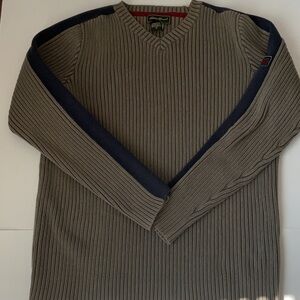 Eddie Bauer V-Neck Cotton Sweater
